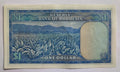 1979 RHODESIA (ZIMBABWE) 1 OLD RHODESIAN DOLLAR  BANKNOTE AFRICA UNC