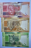 SOUTH AFRICA 10 20 50 100 200 Rand 2015 P-138b-142b UNC /W1