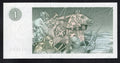 back of Clydesdale Bank one pound 1977  AUNC/D15