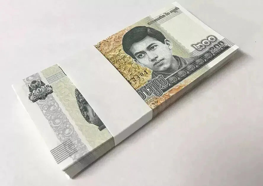 Cambodia 200 Riels 2022 Commemorative P 65A UNC LOT 100 PCS