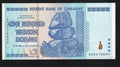 Zimbabwe 100 Trillion Dollar banknote. Genuine, AUNC AA Serial Number UV checked