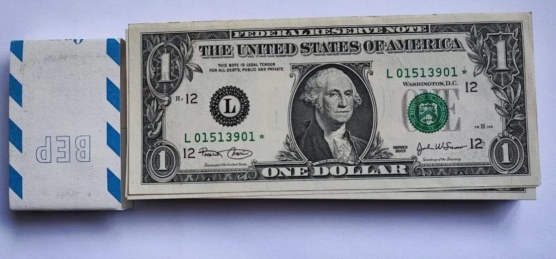 USA $1 2003  STAR NOTE  UNC
