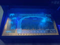 10xZimbabwe 1 Quadringentillion Dollars Gold Foil Banknote - worldbanknote