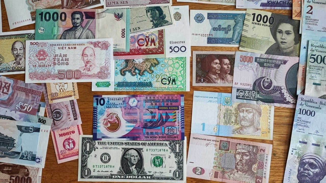 50pcs Different World banknotes 12 countries PAPER MONEY Uncirculated - worldbanknote