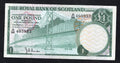 Royal BANK OF SCOTLAND  ONE POUND 1968/70 choose Year & Prefix See Menu/REF D6
