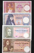 Set Of 4 Liechtenstein(10, 20,50, 100 Francs) 2018/2020 Fantasy Notes