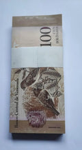 100x VENEZUELA 100 Bolivares 2007-2016 UNC