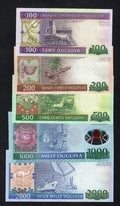 5 PcsmMauritania Set 100 200 500 1000 2000 Ouguiya 2011-2015 UNC P16/17/18/19/20