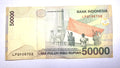50000 Rupiah 1999/2002 Indonesia Used/ ref d2