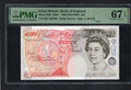 FRONT OF BANK OF ENGLAND £50 P-388C 1994 UNC EPQ 67
