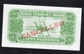 Sudan Currency Board 1956 Issue 50 Piastres Specimen.Pick 2as UNC/r9d