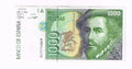 1992  SPAIN 1000 PESETAS NOTE - p163 AUNC