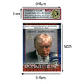 Trump Mugshot Collector Card