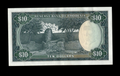 RESERVE BANK OF RHODESIA 10 DOLLARS 1975 BANKNOTE VF/REF D3 - worldbanknote