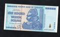 Zimbabwe 100 Trillion Dollar banknote. Genuine, AUNC AA Serial Number UV checked - worldbanknote
