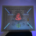 New Large Zimbabwe Coupon One Thousand with UV Mark for Collection