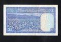 1978  RHODESIA (ZIMBABWE) 1 OLD RHODESIAN DOLLAR  BANKNOTE AFRICA AU/REF B3