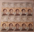 10xVENEZUELA One Million Bolivares note Used - worldbanknote