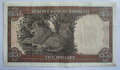 Rhodesia 5 Dollar 1978 Used - worldbanknote