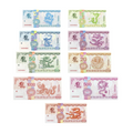9 New Chinese Dragon Banknote with Serial Number and security features - worldbanknote
