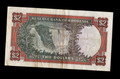RESERVE BANK OF RHODESIA 2 DOLLARS 1977 BANKNOTE VERY FINE/REF D2 - worldbanknote