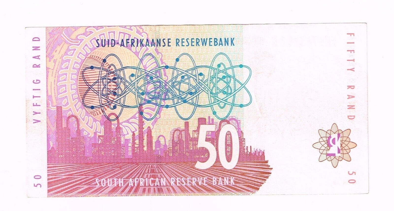 50 South Africa Rand banknote signed Stals Pick 125b - worldbanknote