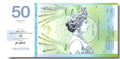 Mujand 50 Gulden Netherlands Mata Hari polymer Private Issue Fantasy - worldbanknote