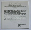 New Tokyo Olympic 2020 Game ATHLETICS 1000Yen Commemorative Silver Proof Coin - worldbanknote
