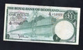 Royal BANK OF SCOTLAND  ONE POUND 1968/70 choose Year & Prefix See Menu/REF D6