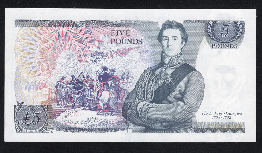 front of FLORENCE NIGHTINGALE BANK OF ENGLAND £5  