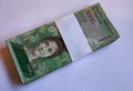 100 x Venezuela 5000 (5,000) Bolivares, 2017 banknote bundle used condition