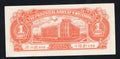 back of Provincial Bank of Kwei Chow  One Cent Very Fine/ ref d11