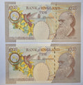 5xBANK OF ENGLAND £10  AUNC/ D15
