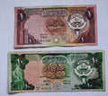 Kuwait banknotes set  1/4 ,1/2, 1 , and 10 Dinar  1986-1991 very fine condition