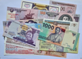 50pcs Different World banknotes 12 countries PAPER MONEY Uncirculated - worldbanknote