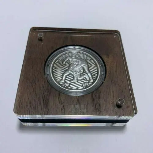2020 Olympic Tokyo 1000 Yen Silver Proof coin WRESTLING