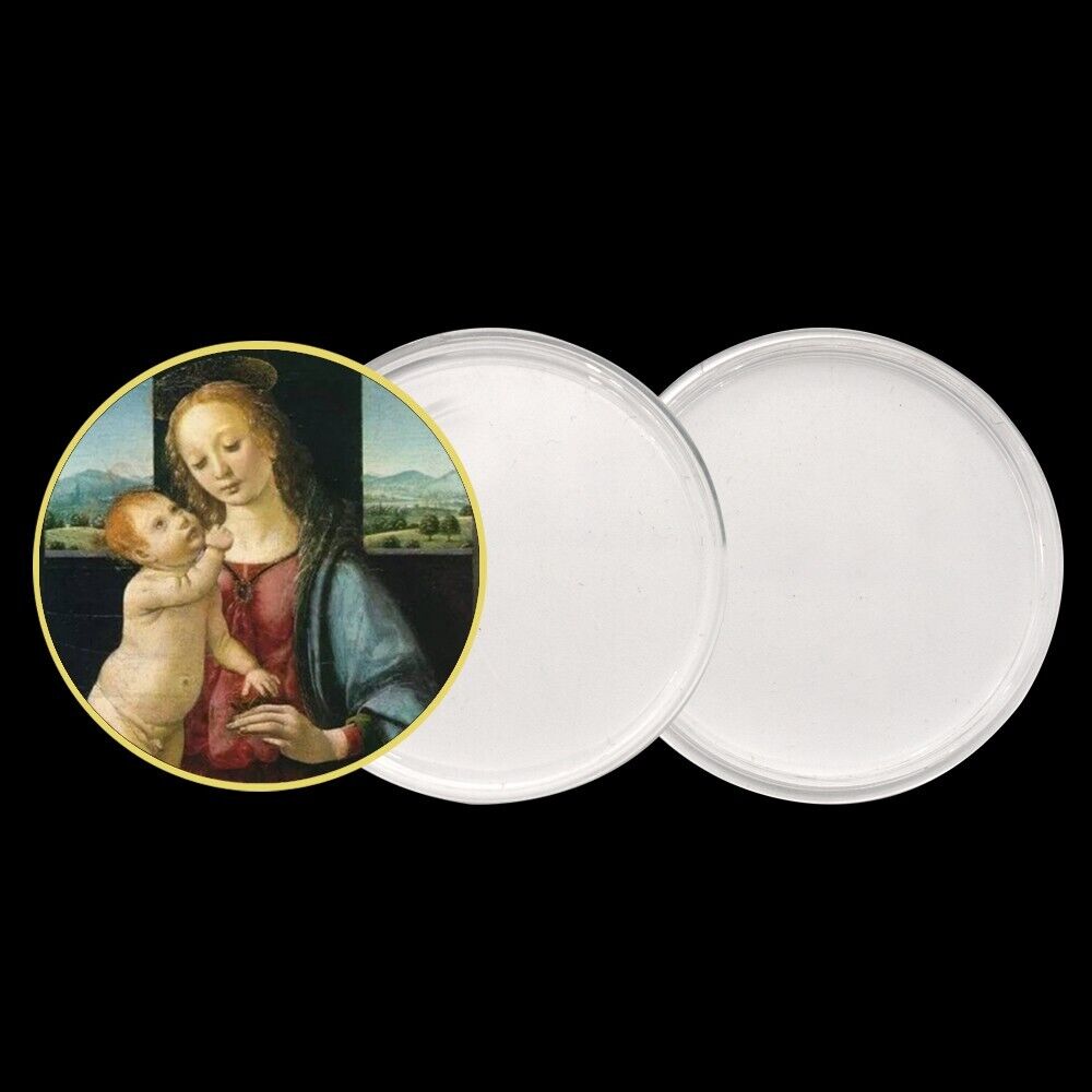 Madonna Of The Carnation Coin World Famous Paintings Art Coin Souvenir - worldbanknote