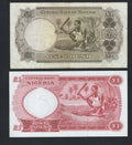 2 NIGERIA ONE POUND NOTE( 1960-1979) VF/F10