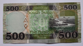 SOUTH SUDAN 500 POUNDS 2020 (2021) UNC - worldbanknote