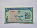 1979 RHODESIA (ZIMBABWE) 1 OLD RHODESIAN DOLLAR BANKNOTE AFRICA USED - worldbanknote