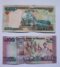 NIGERIA NEW 100 200 500 1000Naira  UNCIRCULATED  BANKNOTES 2014/2022