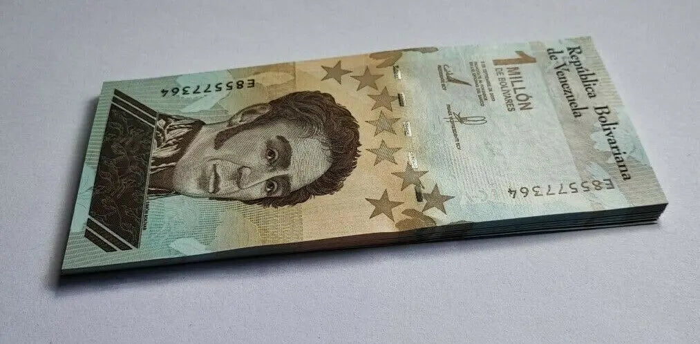 50xVENEZUELA One Million Bolivares note UNC 2020 pick NEW