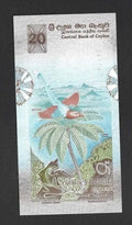 20 RUPEES UNC BANKNOTE FROM CEYLON 1979 PICK-86