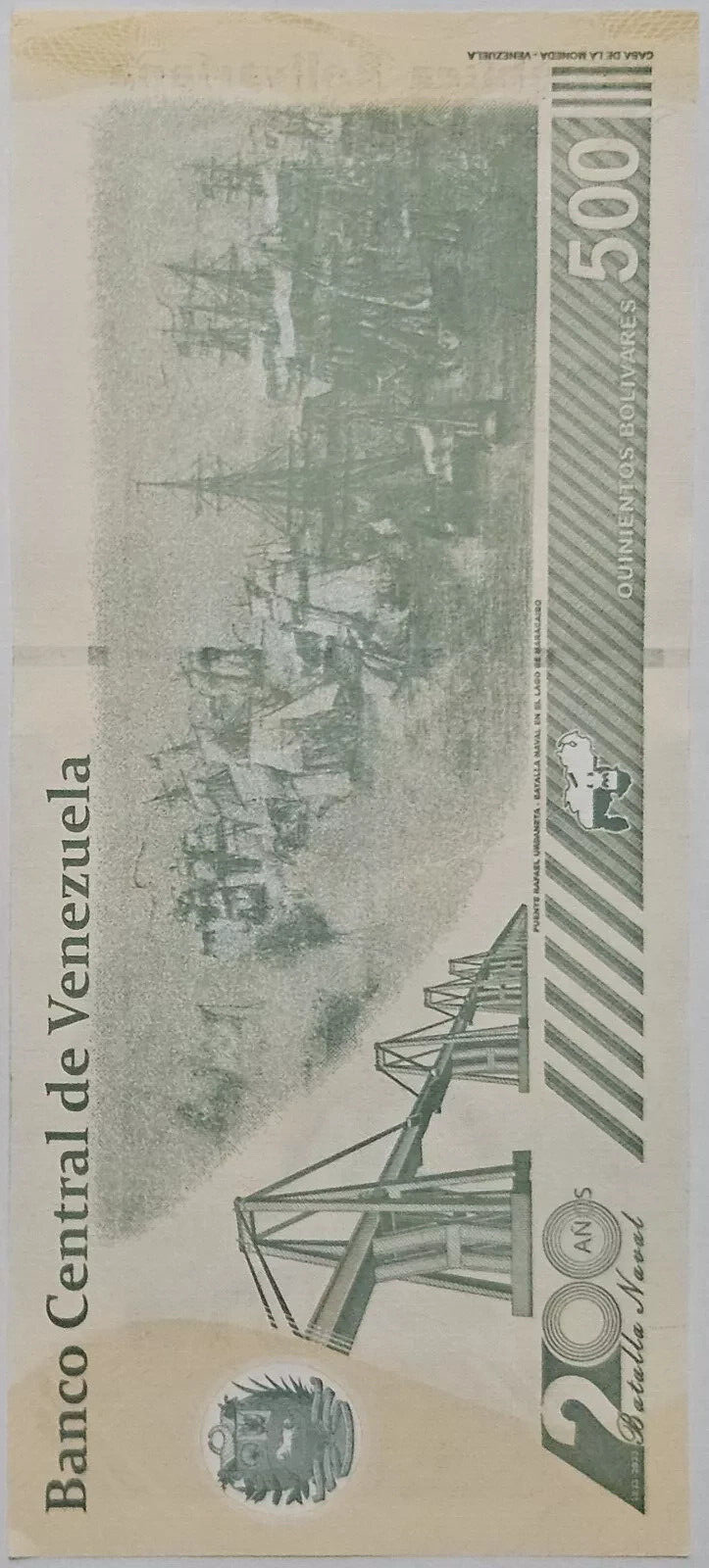 NEW BANKNOTE 500 BOLIVARES (500'000.000 BS) 2023 /2024 VENEZUELA UNC