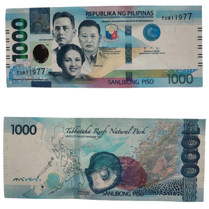 Philippines 1000 Pesos 2019 P-New AUNC