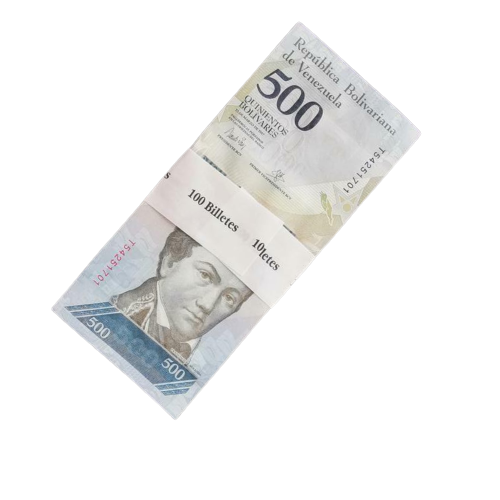 Venezuela Banknote Bundle. 100 X 500 Bolivares. Dated 2017. Uncirculated