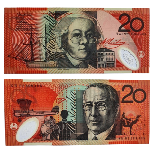 AUSTRALIA ( 2002-2005 ) 20 DOLLARS BEAUTIFUL RARE BANK NOTE,MINT GEM UNC