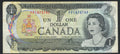 1973 CANADA OTTAWA $1 ONE DOLLAR BANKNOTE VF/F10 worldbanknote