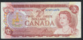 Canada 1974 2 Dollar vf /f10 worldbanknote