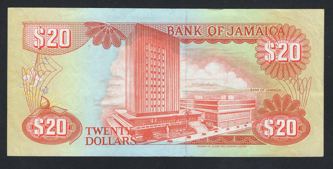 BANK OF JAMAICA  1995 $20